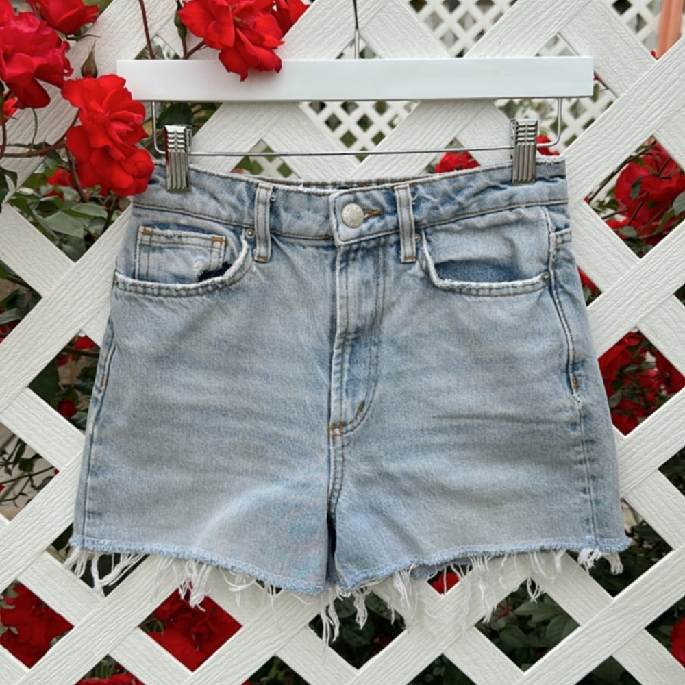 High waisted shorts